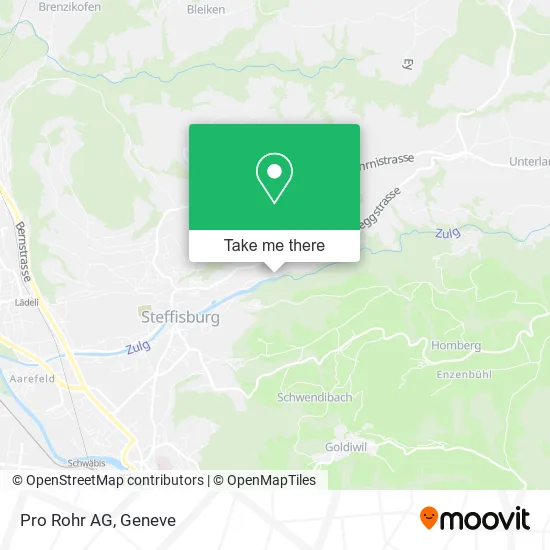Pro Rohr AG map