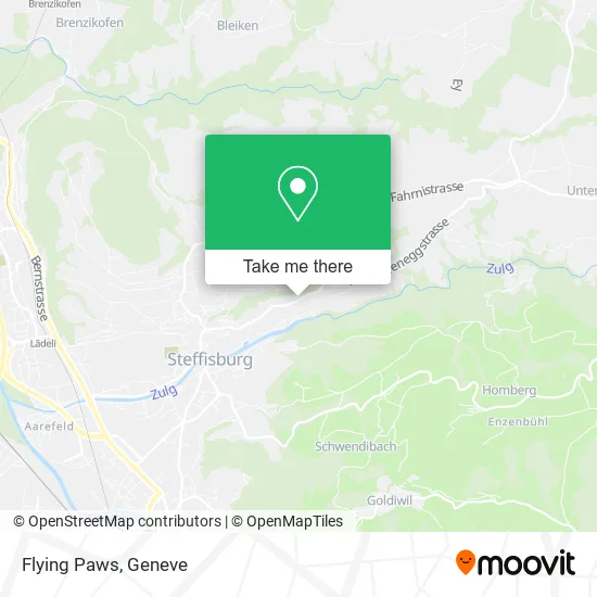 Flying Paws map
