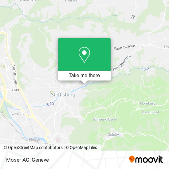 Moser AG map