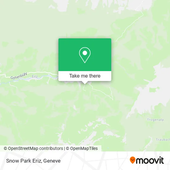 Snow Park Eriz map
