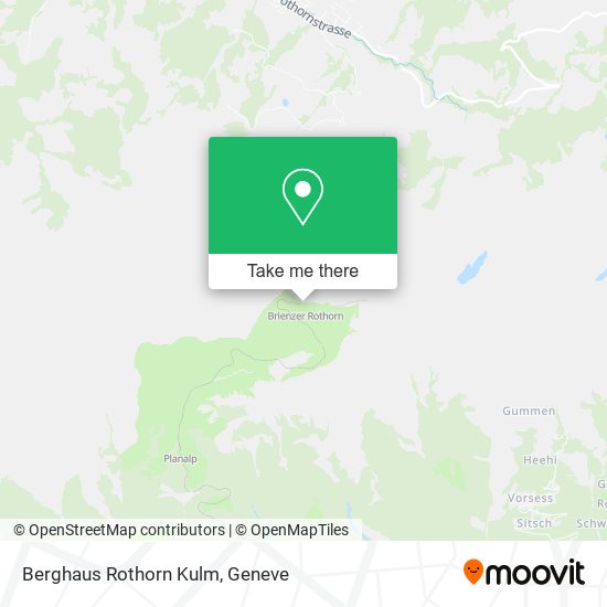 Berghaus Rothorn Kulm map