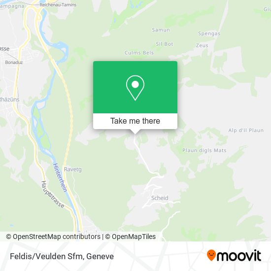 Feldis/Veulden Sfm map