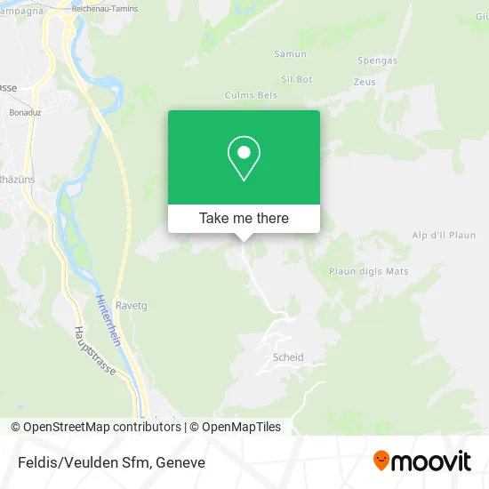 Feldis/Veulden Sfm map