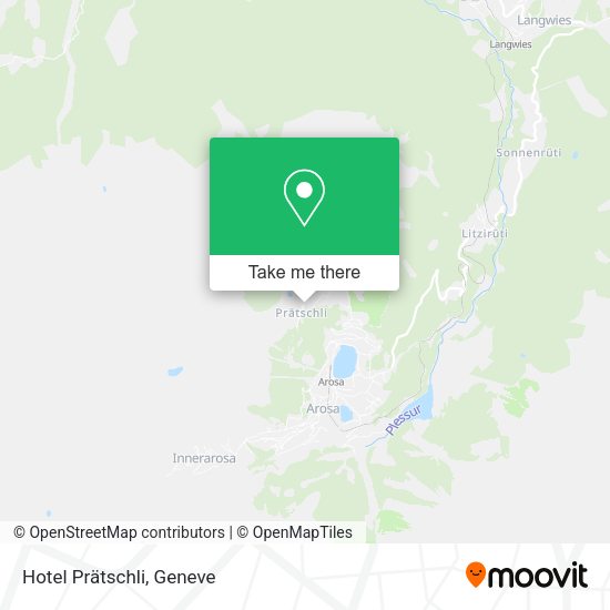 Hotel Prätschli map