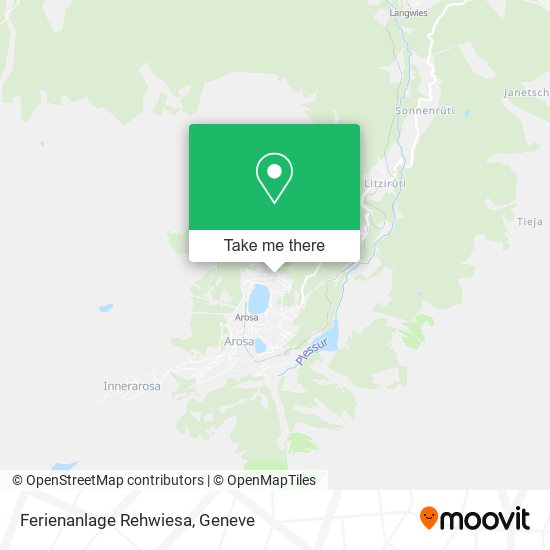 Ferienanlage Rehwiesa map
