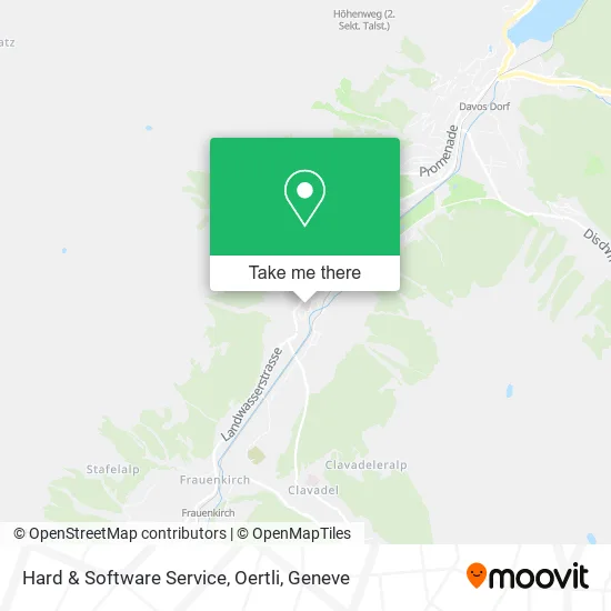 Hard & Software Service, Oertli map