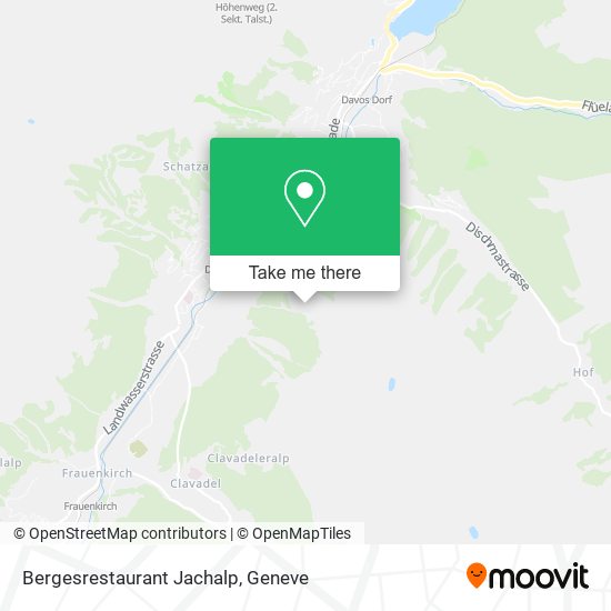 Bergesrestaurant Jachalp map