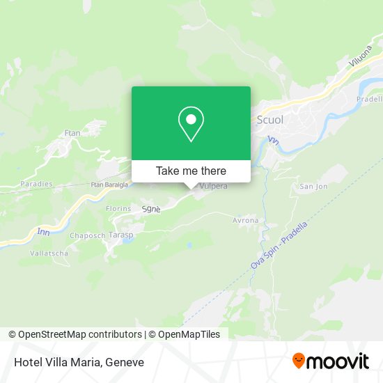 Hotel Villa Maria map