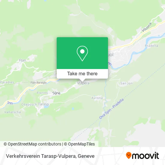 Verkehrsverein Tarasp-Vulpera map