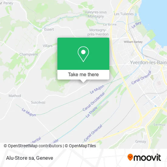 Alu-Store sa map