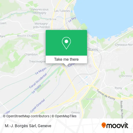 M.-J. Borgès Sàrl map