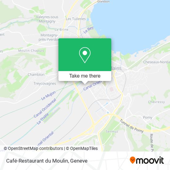 Café-Restaurant du Moulin map