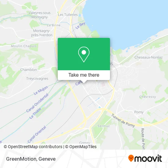 GreenMotion map