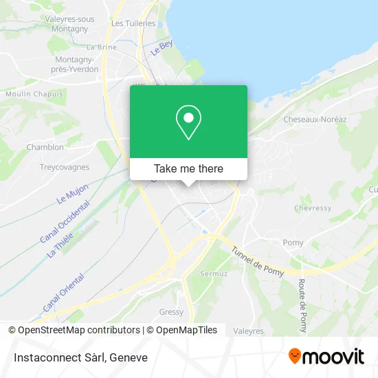 Instaconnect Sàrl map