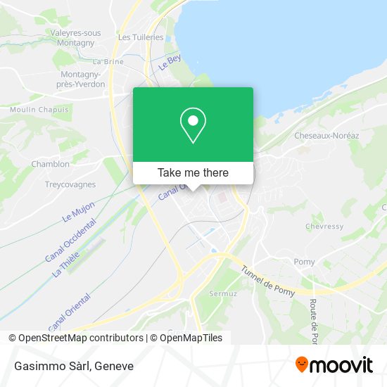 Gasimmo Sàrl map
