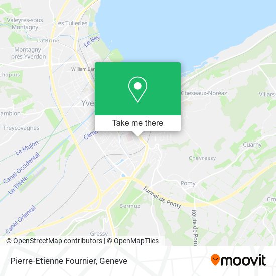 Pierre-Etienne Fournier map