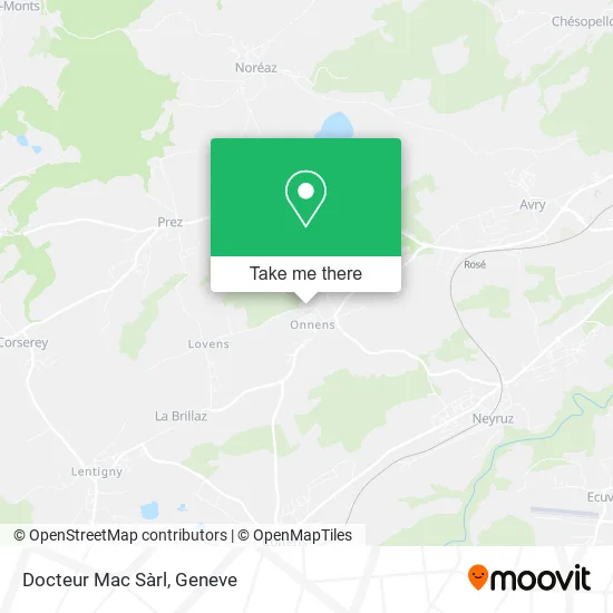 Docteur Mac Sàrl map