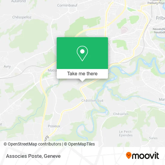 Associes Poste map