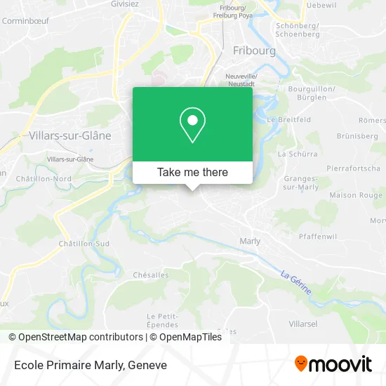 Ecole Primaire Marly map