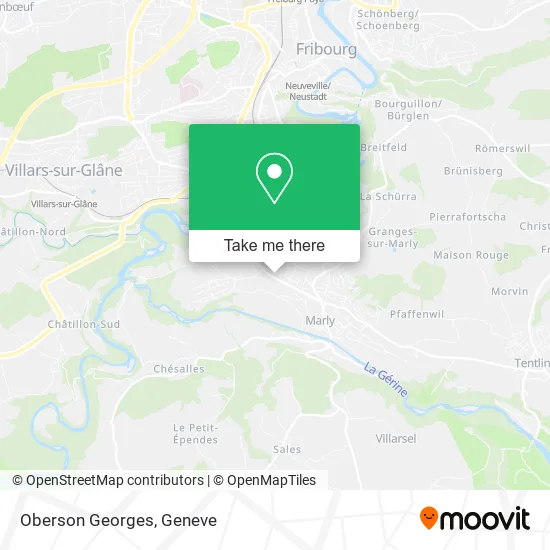 Oberson Georges map