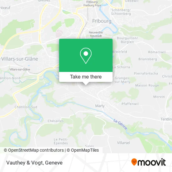 Vauthey & Vogt map