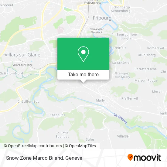 Snow Zone Marco Biland map