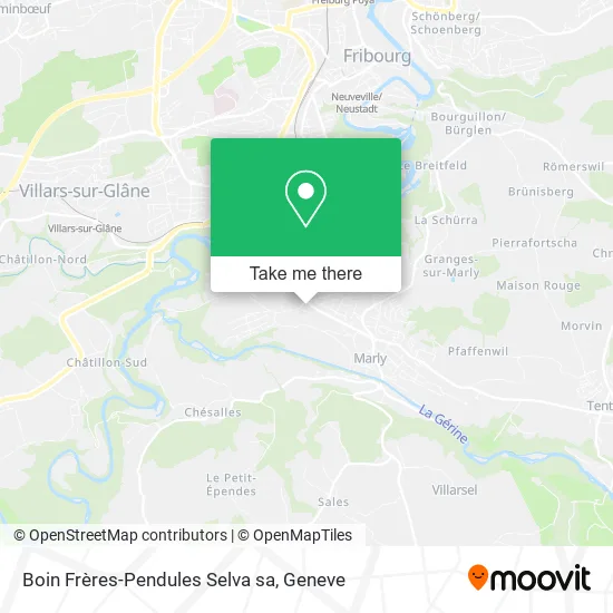 Boin Frères-Pendules Selva sa map