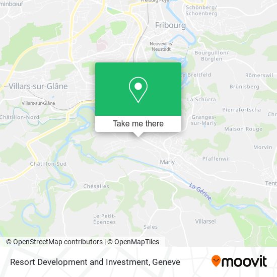 Resort Development and Investment map