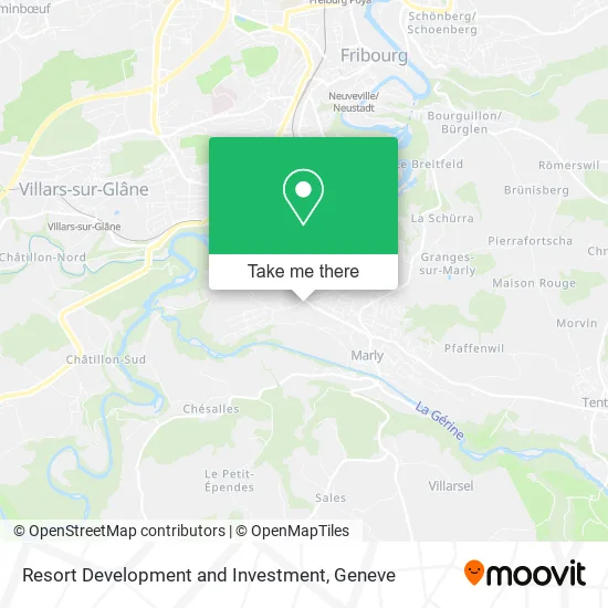 Resort Development and Investment map