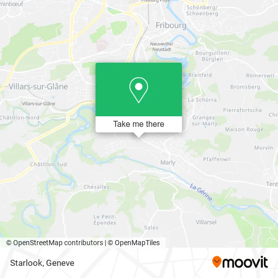 Starlook map