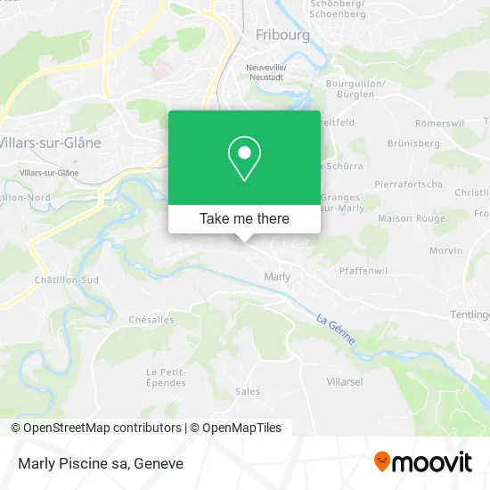Marly Piscine sa map
