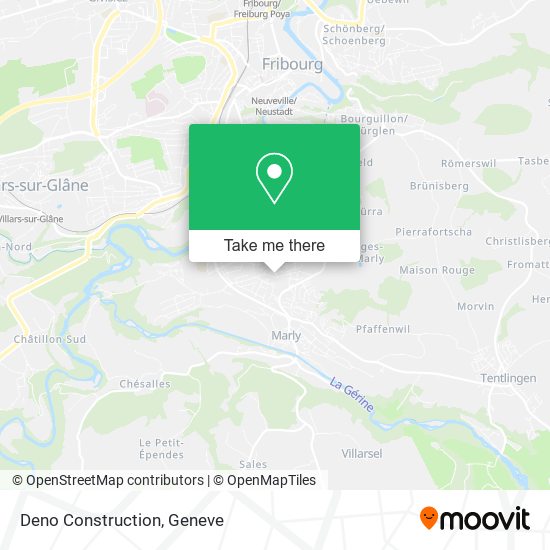Deno Construction map