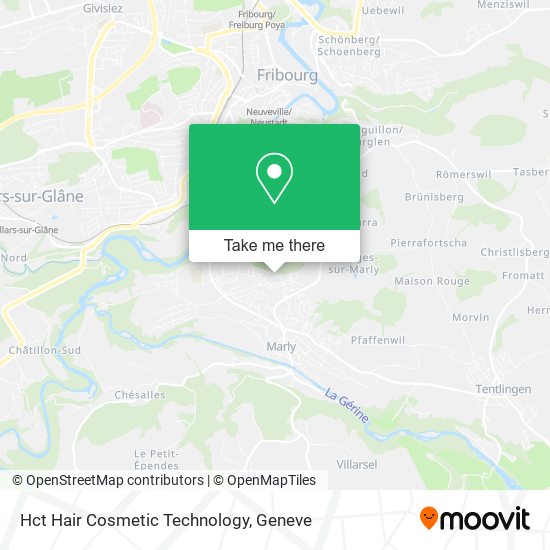 Hct Hair Cosmetic Technology map