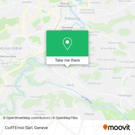 Coiff'Emoi Sàrl map