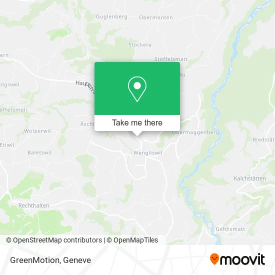GreenMotion map