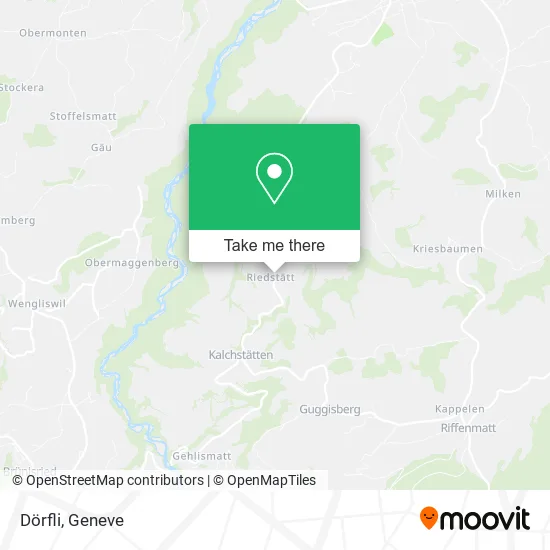 Dörfli map