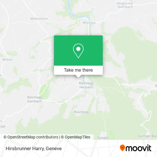 Hirsbrunner Harry map