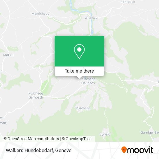 Walkers Hundebedarf map