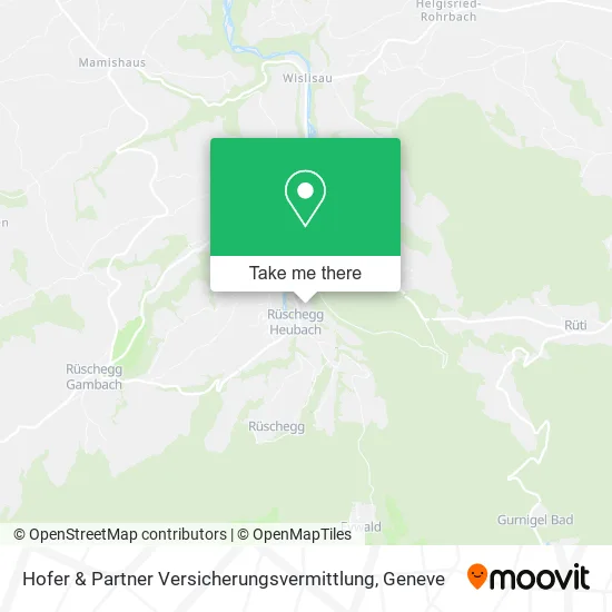 Hofer & Partner Versicherungsvermittlung map