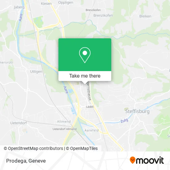 Prodega map