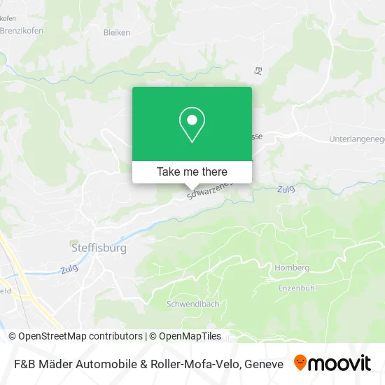 F&B Mäder Automobile & Roller-Mofa-Velo map