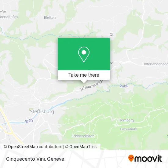 Cinquecento Vini map