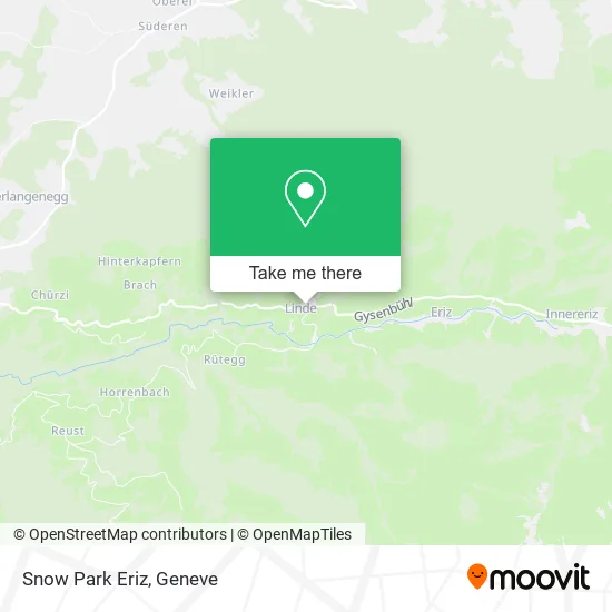 Snow Park Eriz map