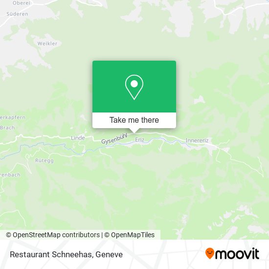Restaurant Schneehas map