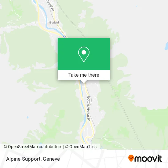 Alpine-Support map