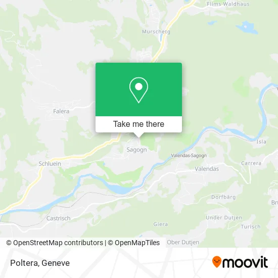 Poltera map