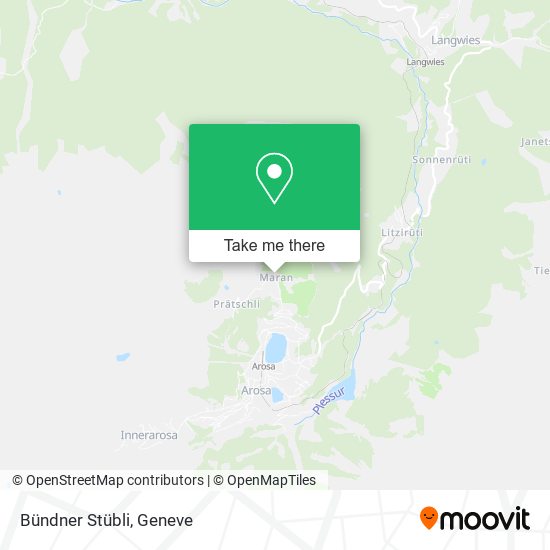 Bündner Stübli map