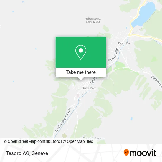 Tesoro AG map