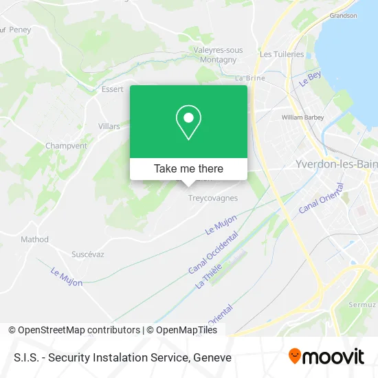 S.I.S. - Security Instalation Service map