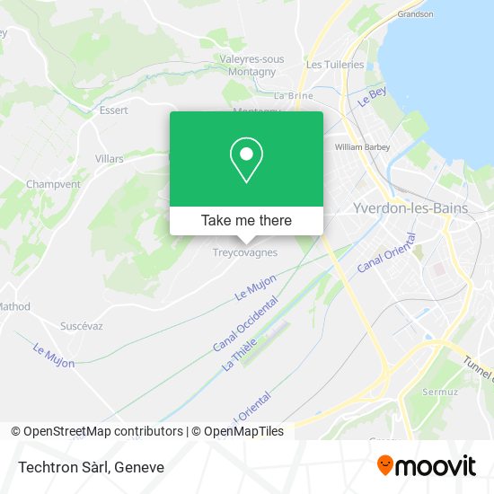 Techtron Sàrl map
